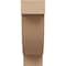 Ekena Millwork 5"W x 10"D x 15"H Classic Alpine Rough Cedar Woodgrain TimberThane Corbel, Primed Tan CORUR05X10X15ALPRCPR - alternate 5